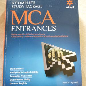 Arihant MCA ENTRANCE EXAM COMPLETE STUDY PACKAGE