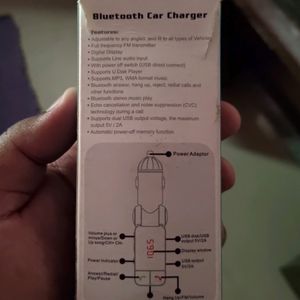 Car mobile Charger With Bluetooth Calls, Music