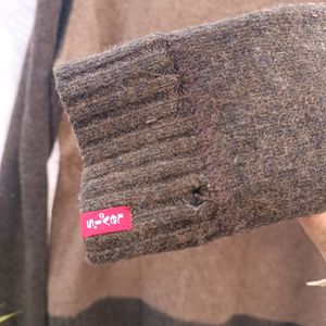 Levi's brown red label sweater