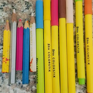 Scatch And Pencil Colour