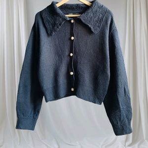 Collared Cardigan