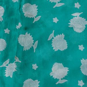 Cotton Floral Saree