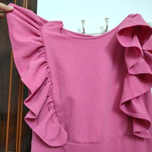 Cute Pink Bodycon Dress