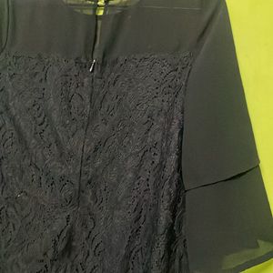 Black Lace Dress Women