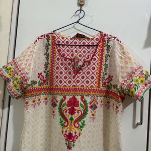 Biba Women Printed Kurta