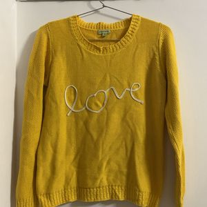 Yellow Sweater.