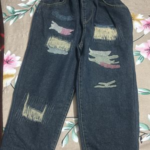 Funky Look Denim Pant