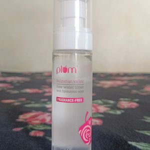 Plum Rose Water With Hyluronic Acid Toner