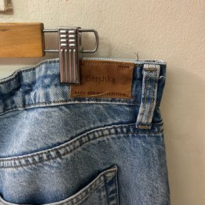 bershka straight jeans