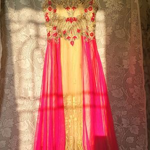 Price Drop.Gown With Dupatta