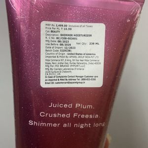 Sealed VS pure seduction shimmer lotion