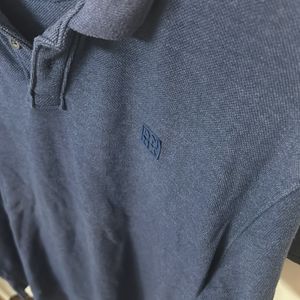 XL Blue Polo Collar Tshirt