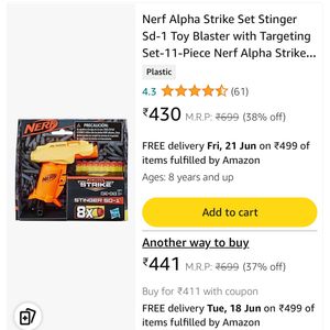 Nerf alpha strike mini gun