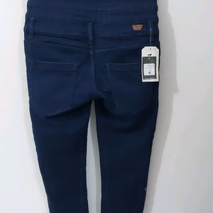 New 5 Button High Waist Jeans