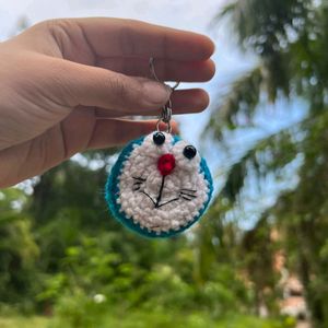 Doraemon Keychain,Bag Charms , Crochet 🧶 Handmade