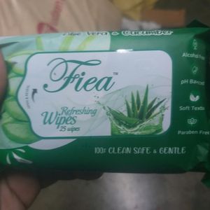 Women Face Clean Wipes 5packet