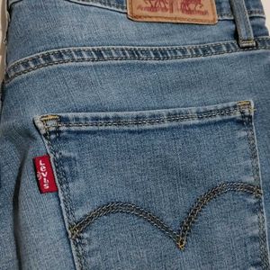 High Rise Straight Jeans for Girls