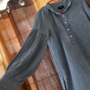 kashmiri kurta shirt with puffy sleeves