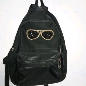 Women's Black Backpack