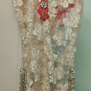 Diwali Special Golden Full Length Kurti