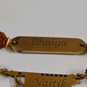 Name Rakhi Trending Bracelet Pattern