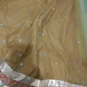 Cotton Zari With Sarara  Full Suit