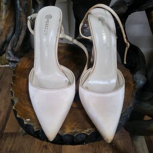 Nude Bridal Heels