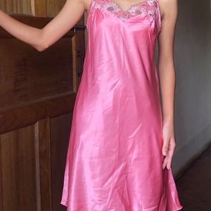 Cerise Nighty Dress