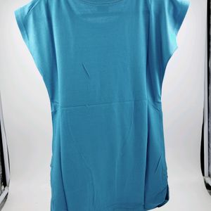 Colour Block Tshirt (Blue)