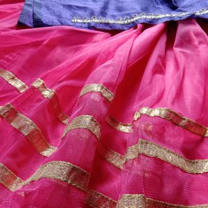 (🚚 Discount)Semi stitched Lahenga Choli For Girls