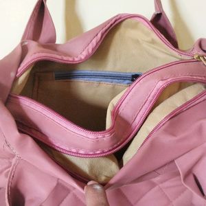 New Hand Bag Pink Colour