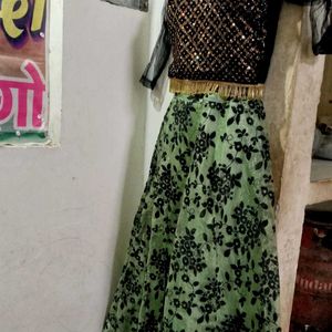 Lehenga Choli And Duptta