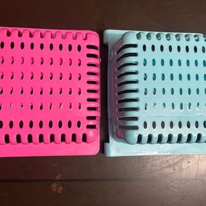 Set of 2 Expandable Fridge Basket