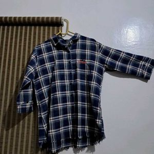 Blue Checkered Shirt