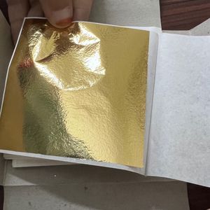 KINNO Gold LeafSheets, Gilding Foil 30-32 Sheets