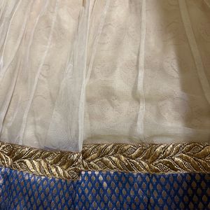 Beige Lehenga Choli