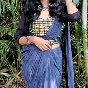 New Ready To Wear Saree With Blouse