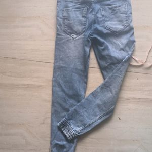 Light Blue Jogger Type Jeans