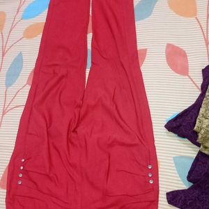 Red Jagging Pant