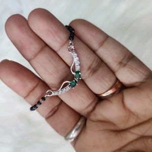 92.5 Sterling Silver Mangalsutra For Womens