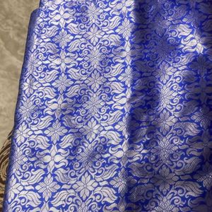 Kanjeevaram Silk Saree Blue Ladies