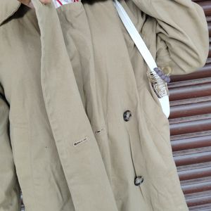 Beige Winter Midi Coat 🧥