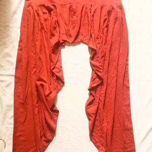 Pure Cotton Red Salwar