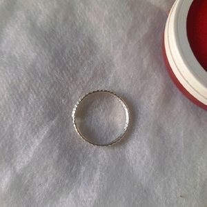 Beautiful New Adjustable Silver Ring