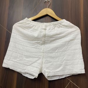 White Short Cord Set