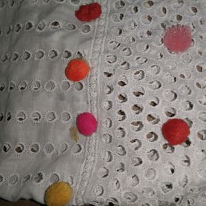 Navratri Cotton Chikankari Koti