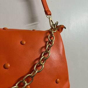 Zara Hot Orange Bag