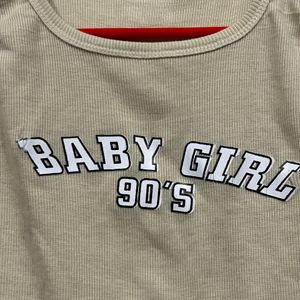 Baby Girl Crop Top