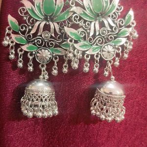 Green Beautiful Jhumki😍👌