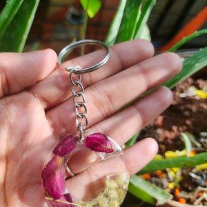 Preserved Your Special Flower In Key Chain